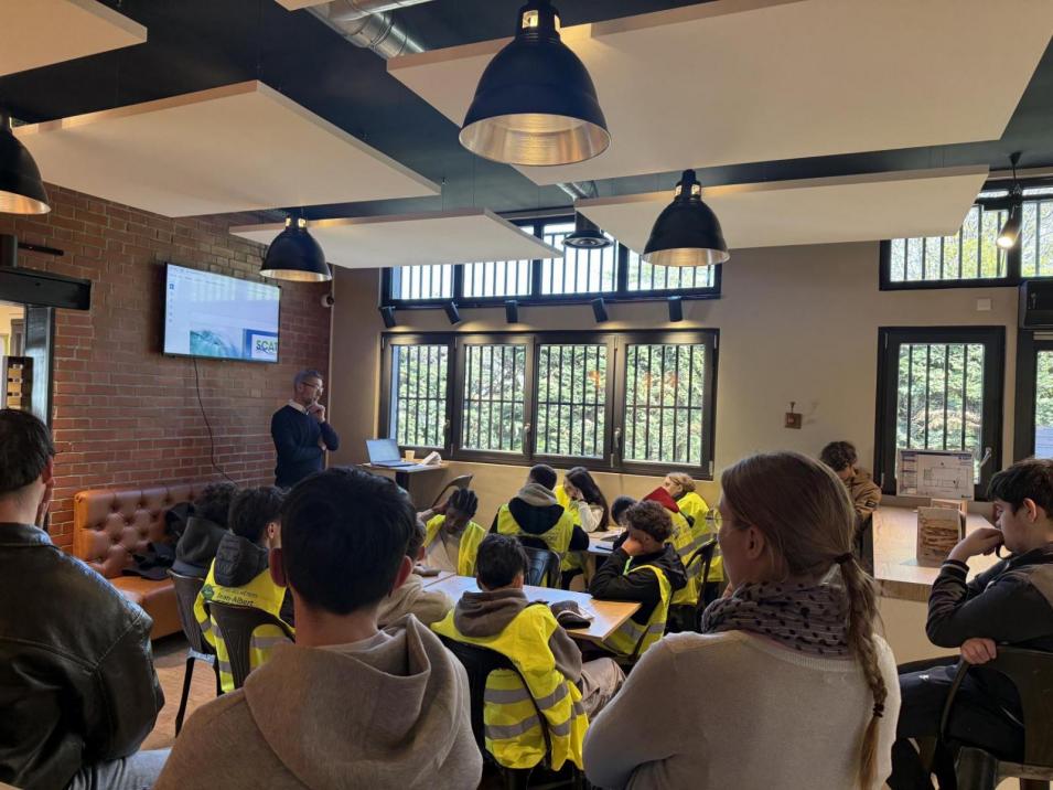 Immersion logistique pour les élèves du Lycée Jean-Albert Grégoire