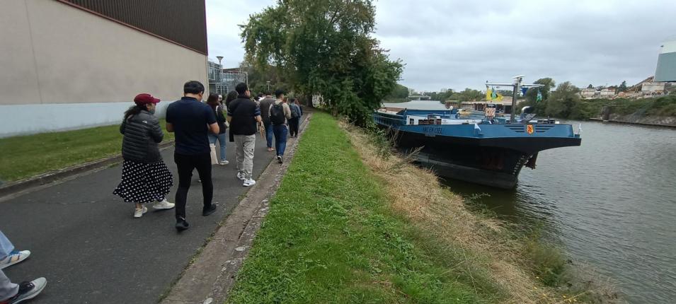 Grosse journée pour le Class'croute du port : 60 étudiants à déjeuner !